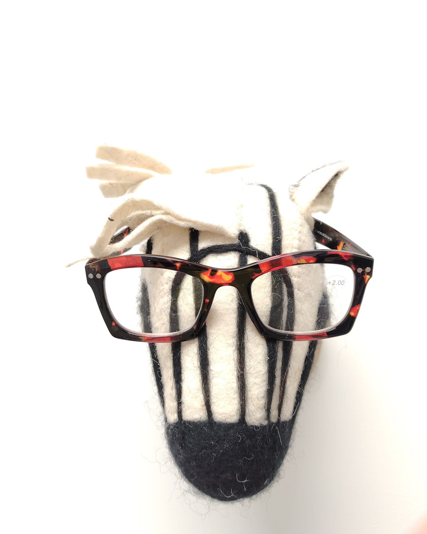 gafas premontadas para presbicia modelo k_eyes_k23-flame con montura rectangular en acetato carey rojo y detalles vintage